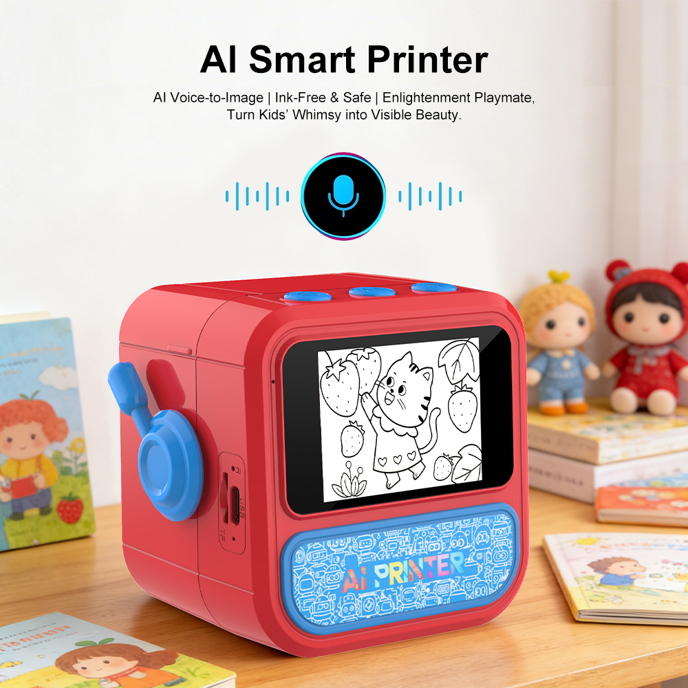 Smart Home Setup - Smart AI Voice Mini Thermal Printer