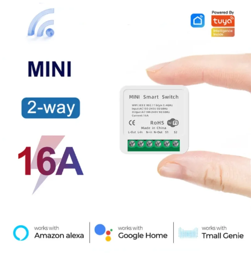 Smart Home Simple - Tuya Mini 16A WiFi Switch Smart