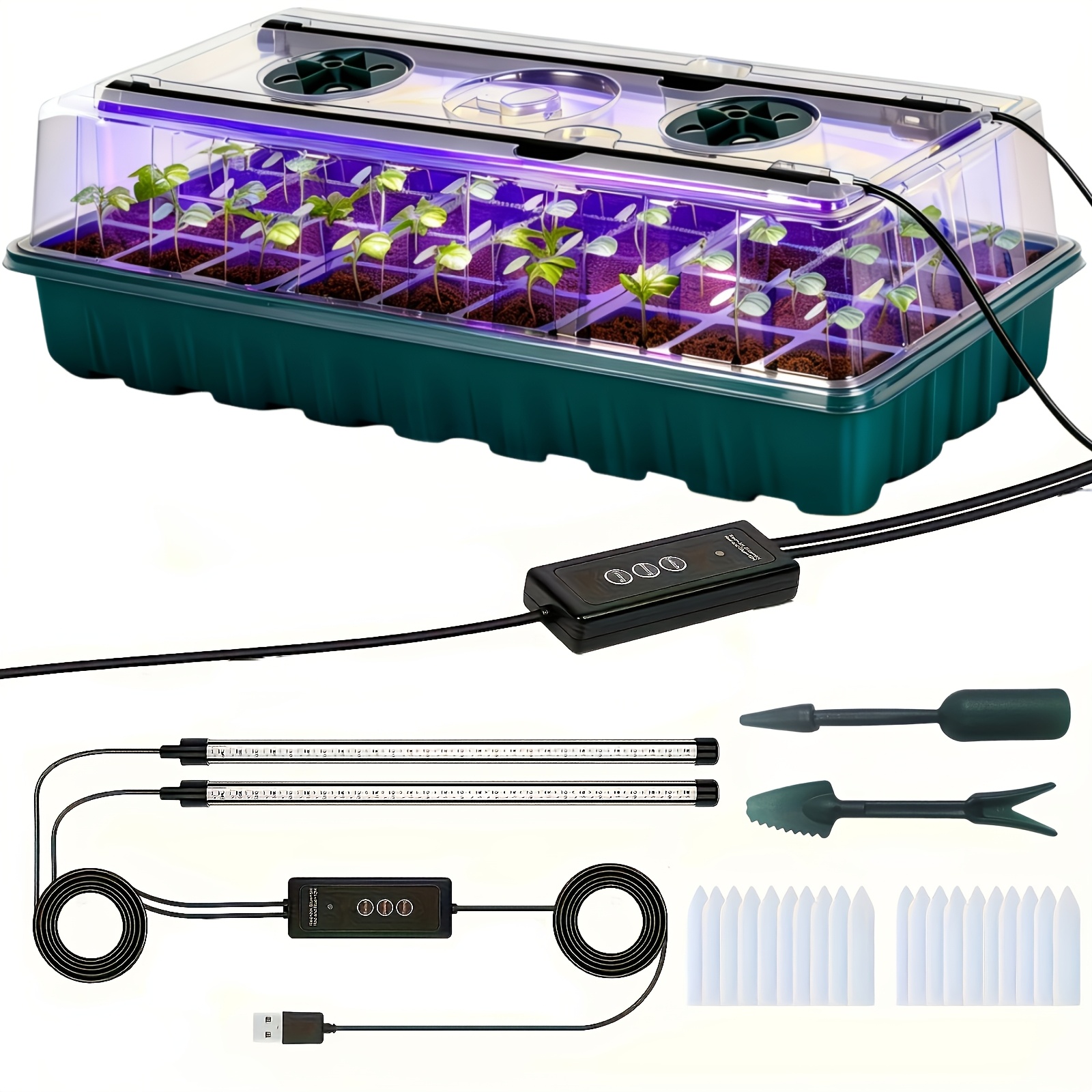 Smart Home Setup - High Dome Seedling Propagation Tray Kit