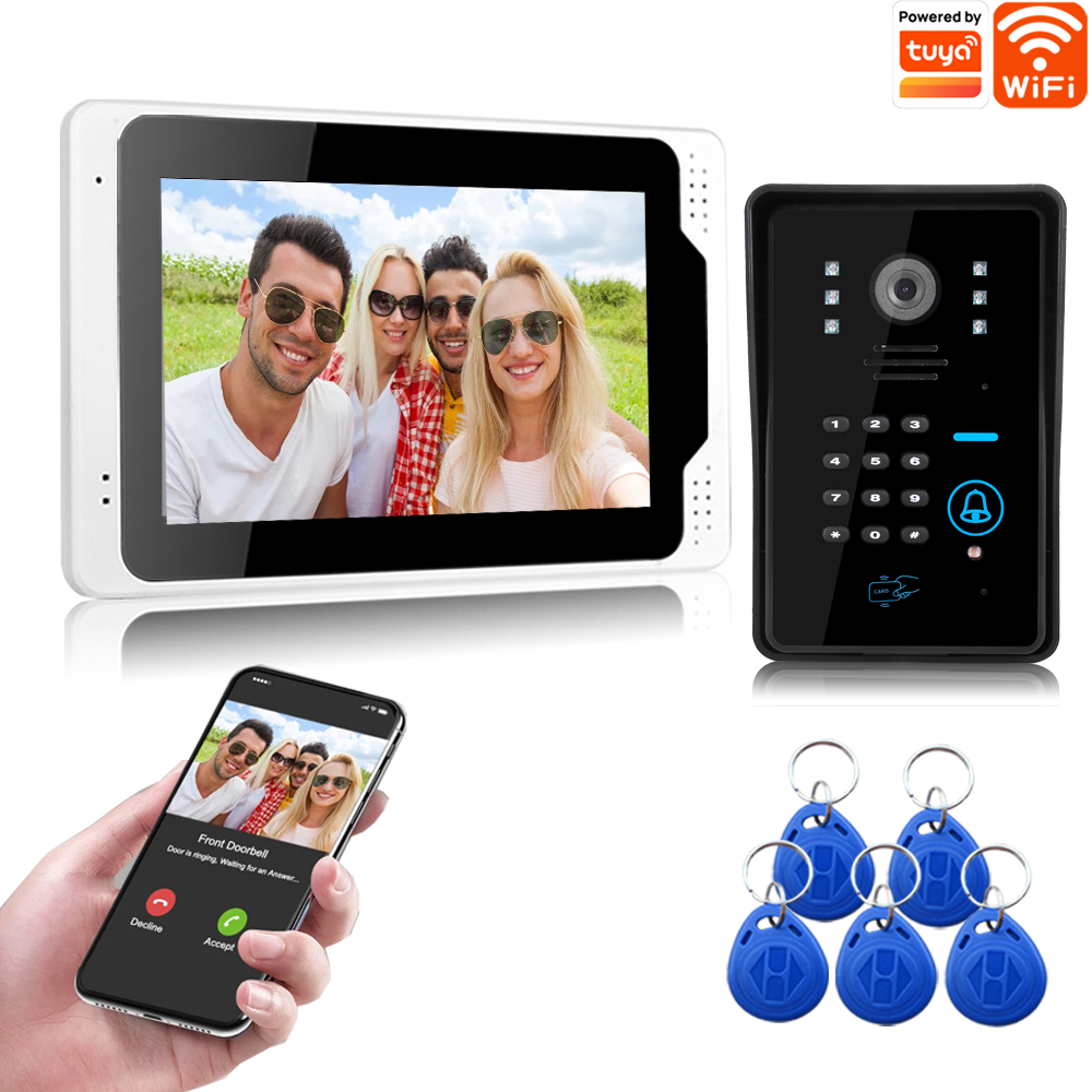 Wifi Doorbell Camera - Tuya Smart Home IP WIFI/Wired Video