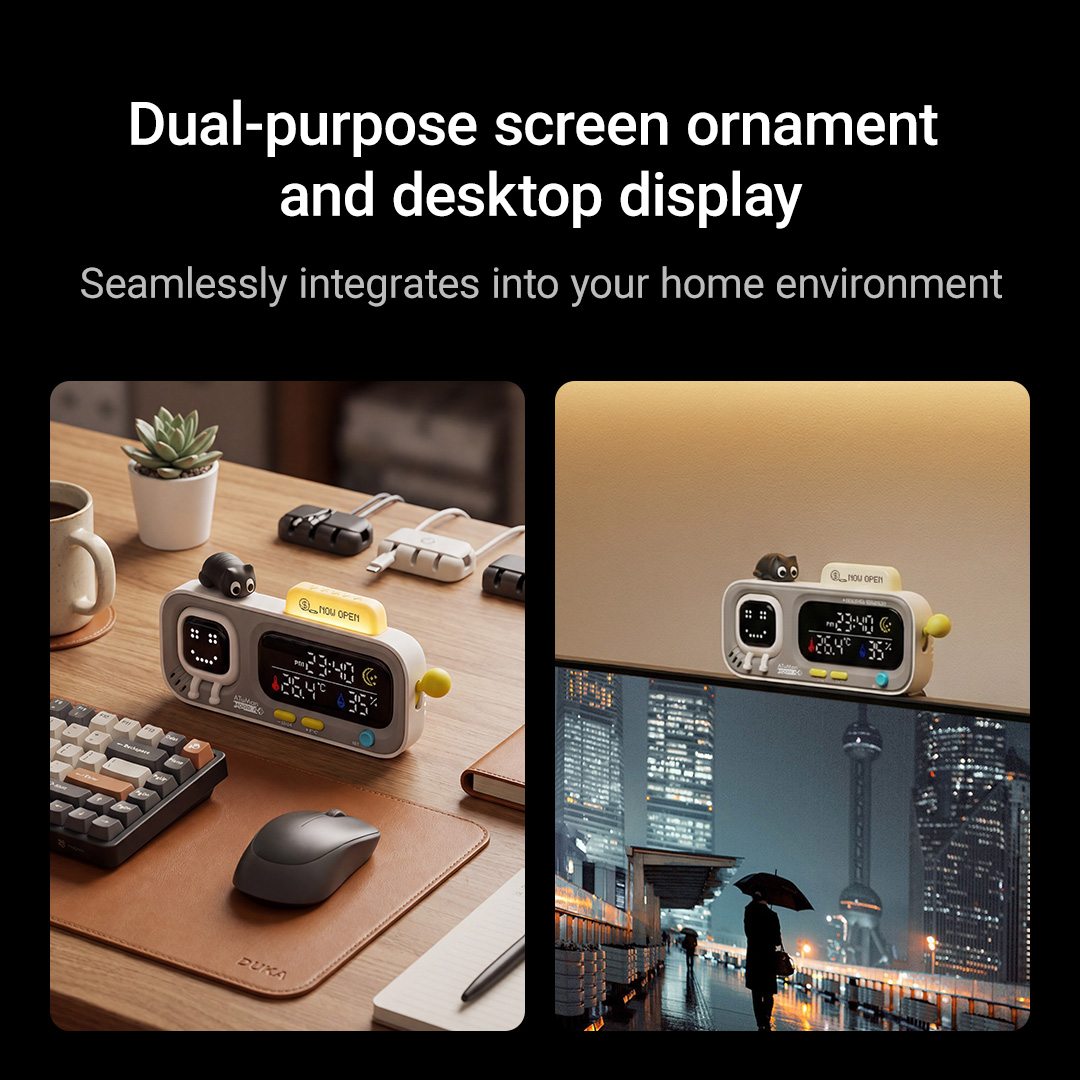 DUKA MOODA Smart Desktop Tempe - مراجعة Smart Home Simple وسعره