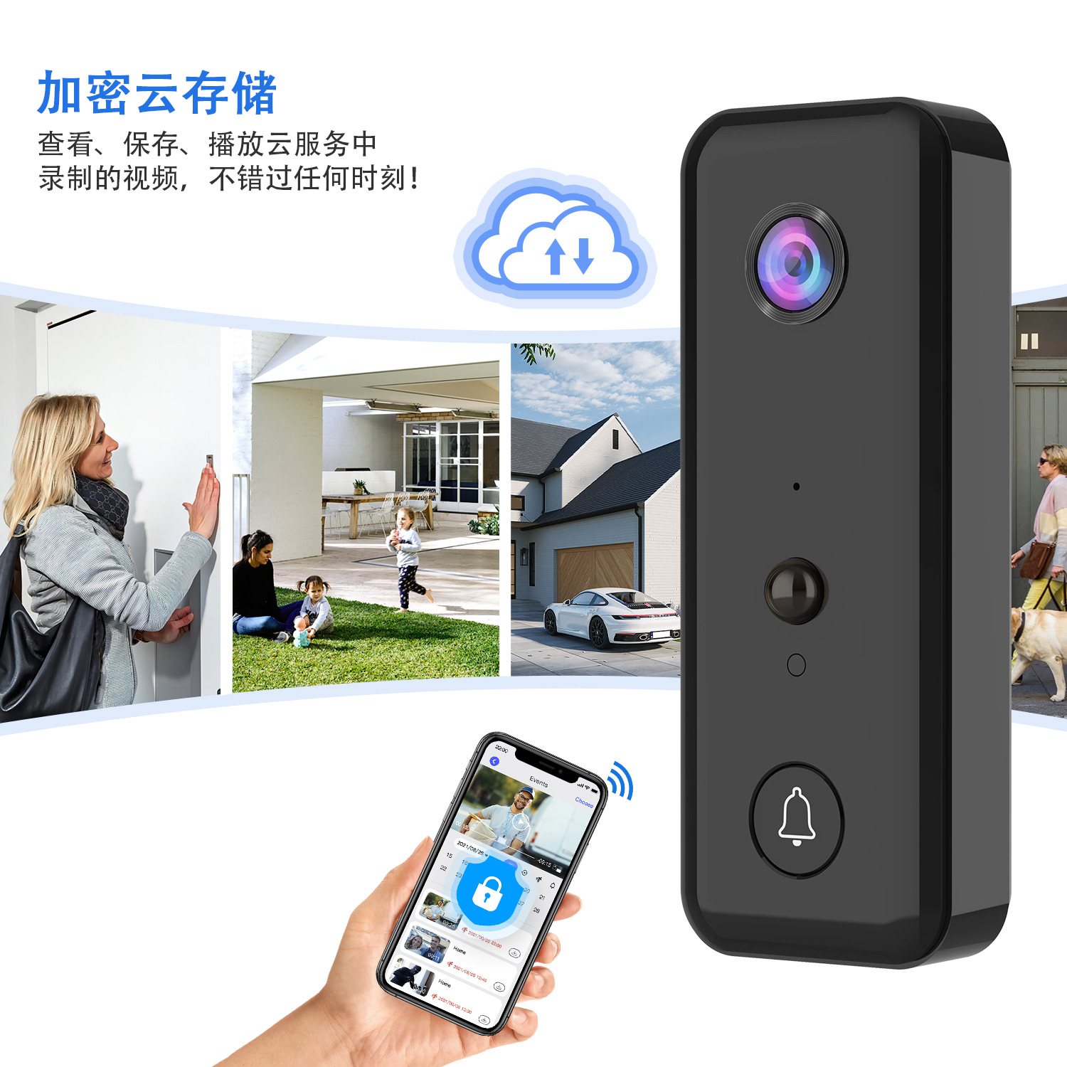 720P Aiwit APP Cloud Storage W - مراجعة Wifi Doorbell Camera وسعره