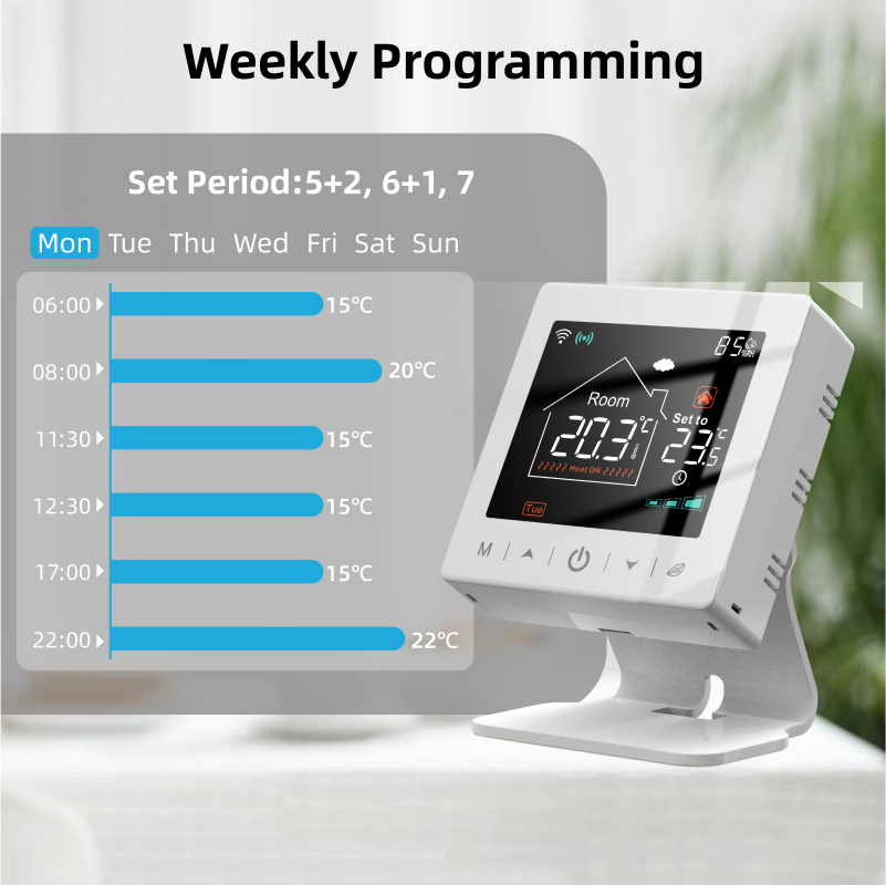 Smart home Wifi thermostat tuy - مراجعة Universal Remote Smart Home وسعره