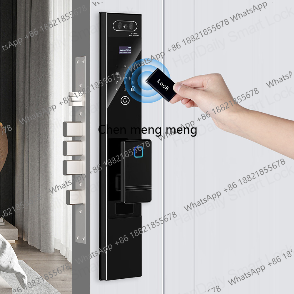 Handaily Fingerprint Video Int - مراجعة Smart Home Video Doorbell Installation وسعره