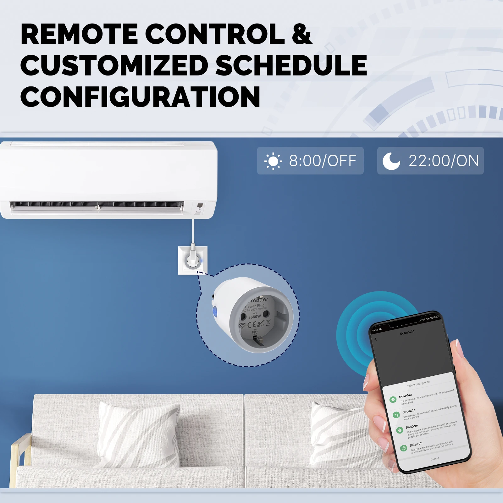 MOES Smart EU/US/UK Plug Matte - مراجعة Smart Home Apple وسعره
