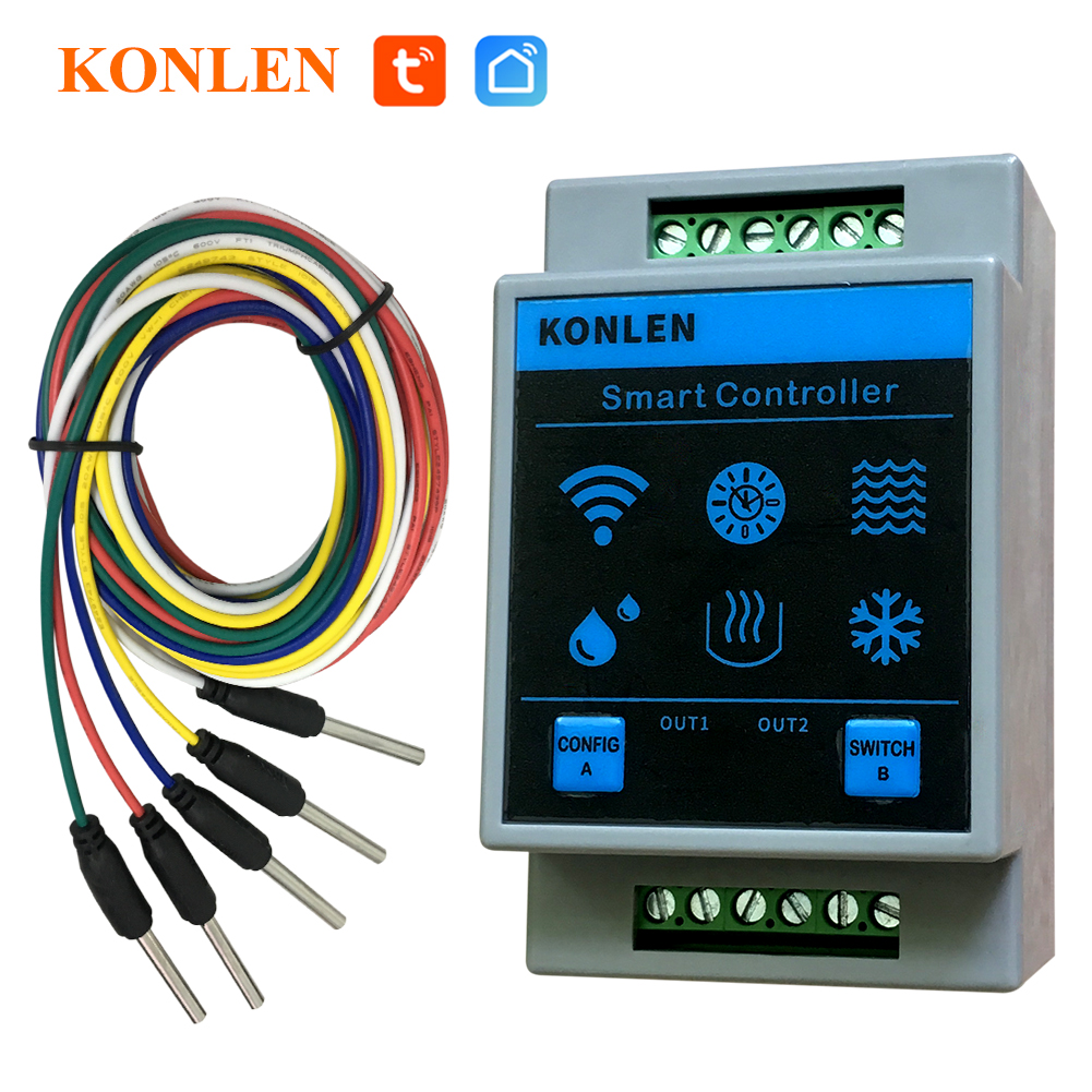 KONLEN Tuya Water Level Sensor - مراجعة Smart Home Water Level Sensor وسعره