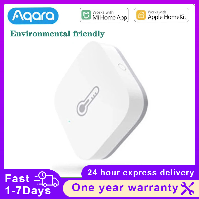 Aqara Temperature Humidity Sen - مراجعة Smart Home Apple وسعره