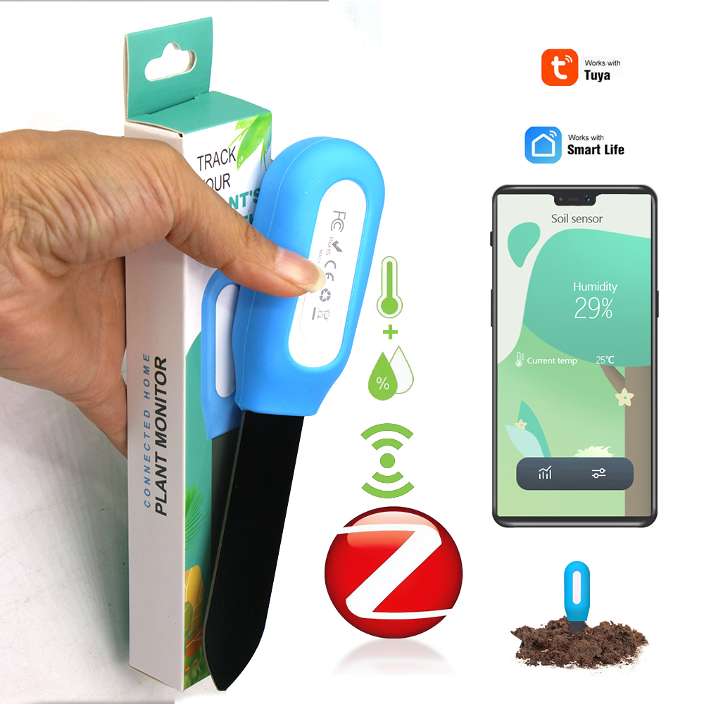 Smart Zigbee Soil Sensor for H - مراجعة Smart Home Devices وسعره