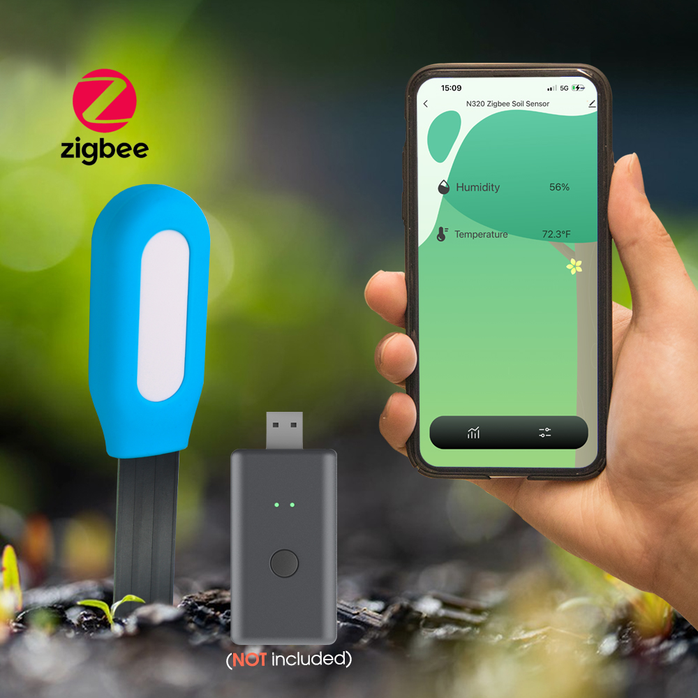 Smart Zigbee Soil Sensor for H - مراجعة Smart Home Devices وسعره