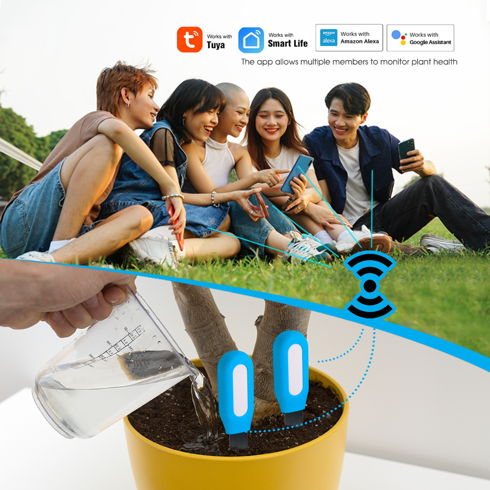 Smart Zigbee Soil Sensor for H - مراجعة Smart Home Devices وسعره