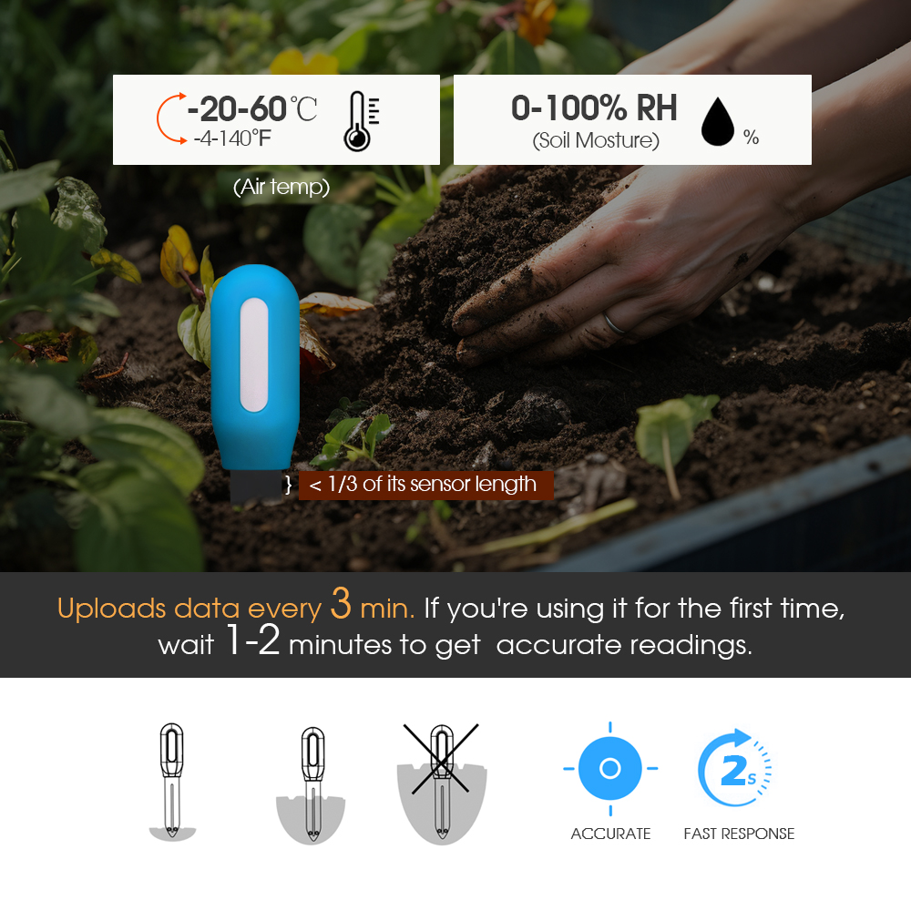 Smart Zigbee Soil Sensor for H - مراجعة Smart Home Devices وسعره