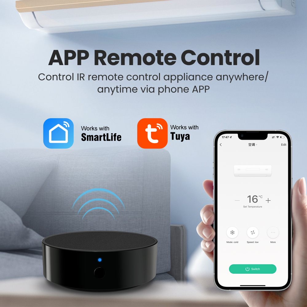 AVATTO Tuya WiFi IR Remote Con - مراجعة Smart Home Lg وسعره