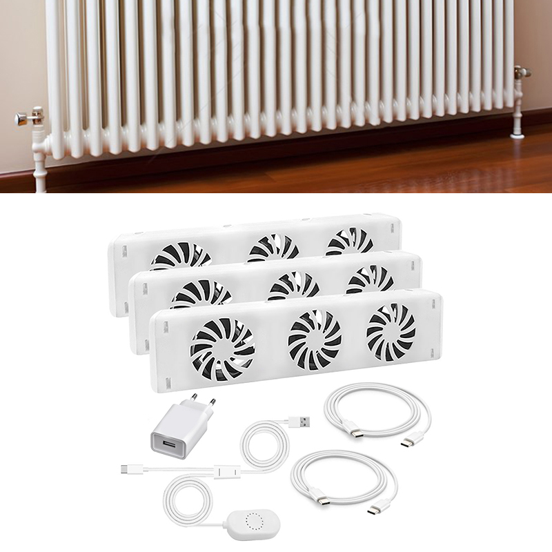 3-Fan Smart Radiator Fan For H - مراجعة Smart Home Ventilation وسعره