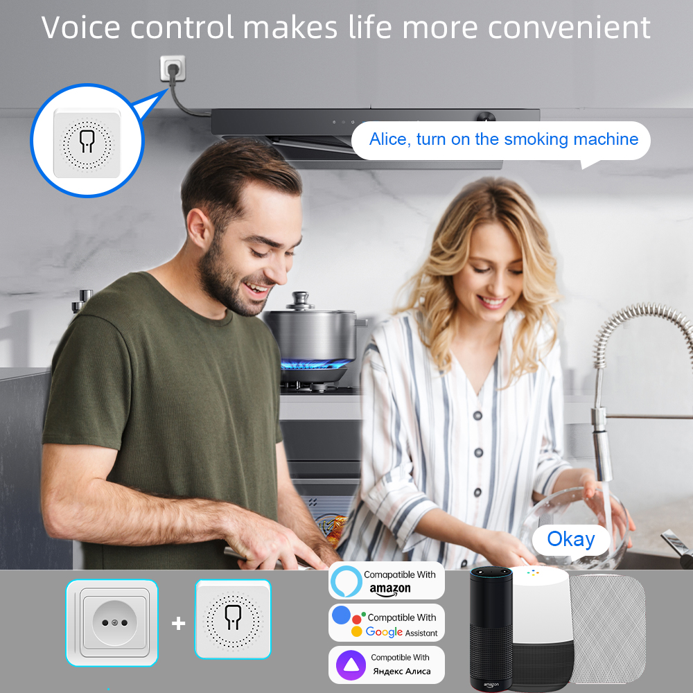 Tuya WiFi Smart Switch 1/2/3/4 - مراجعة Smart Home Matter وسعره