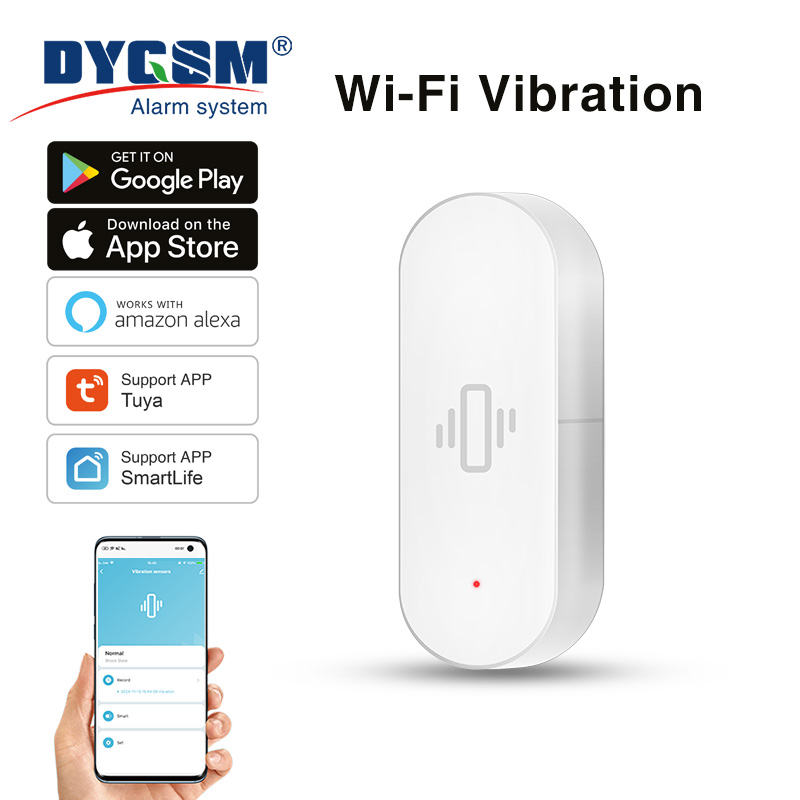 Tuya WiFi Vibration Sensor, Se - مراجعة Smart Home Setup وسعره