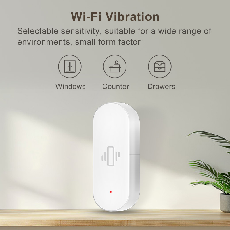 Tuya WiFi Vibration Sensor, Se - مراجعة Smart Home Setup وسعره