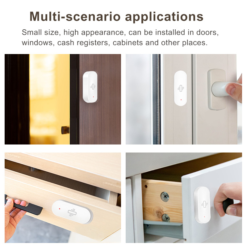 Tuya WiFi Vibration Sensor, Se - مراجعة Smart Home Setup وسعره