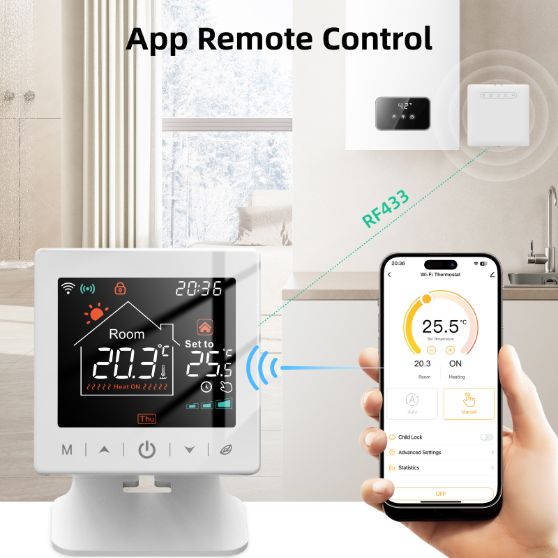 Smart home Wifi thermostat tuy - مراجعة Universal Remote Smart Home وسعره