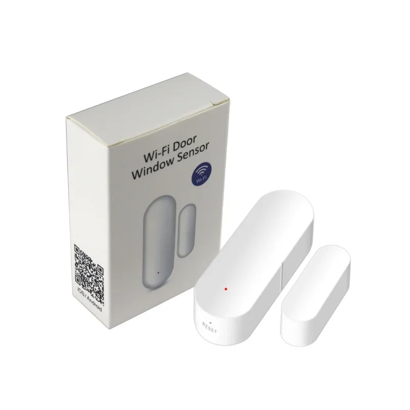 2pcs Smart door and window det - مراجعة Smart Smoke Detector وسعره