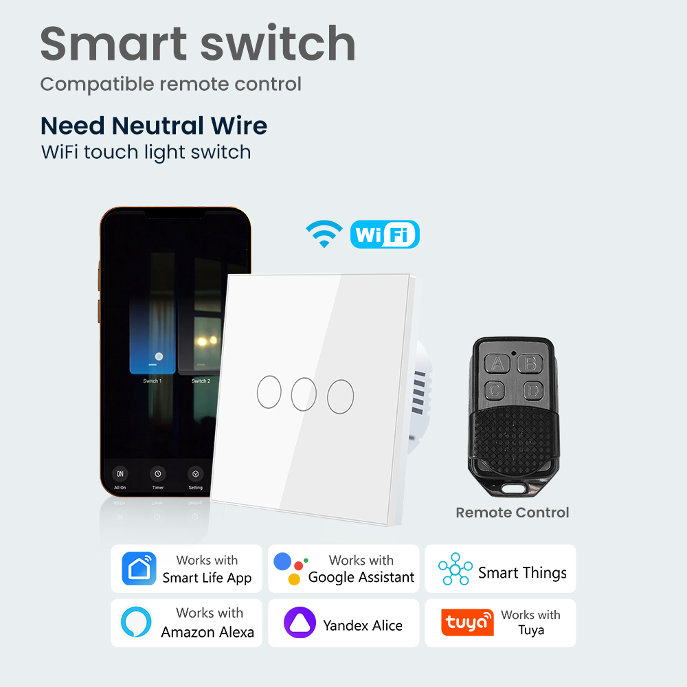 EU Smart Switch Alexa RF Switc - مراجعة Smart Home Lg وسعره