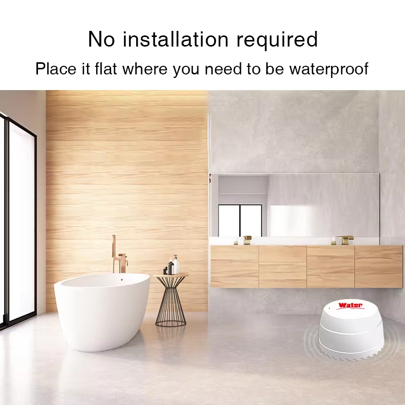 Tuya WiFi Water Leak Detector  - مراجعة Smart Home Green وسعره