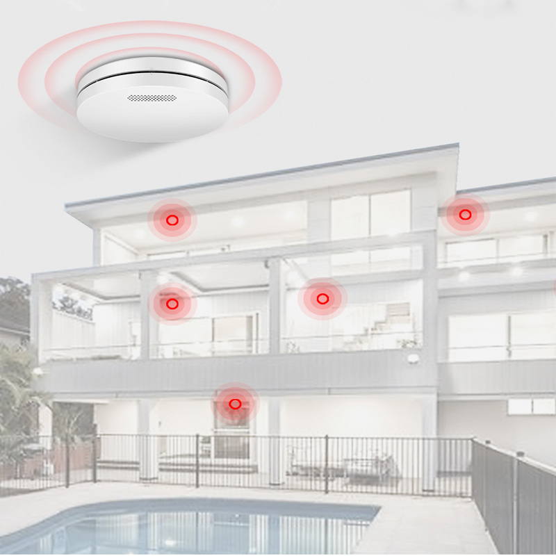 Tuya WiFi Detection Audible an - مراجعة Smart Smoke Detector وسعره