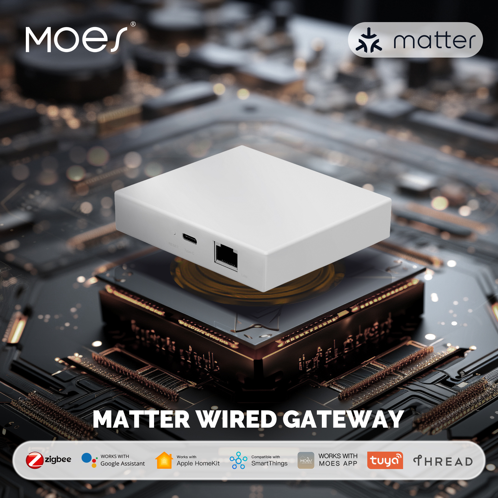 MOES Tuya Zigbee Matter Thread - مراجعة Smart Home Apple وسعره