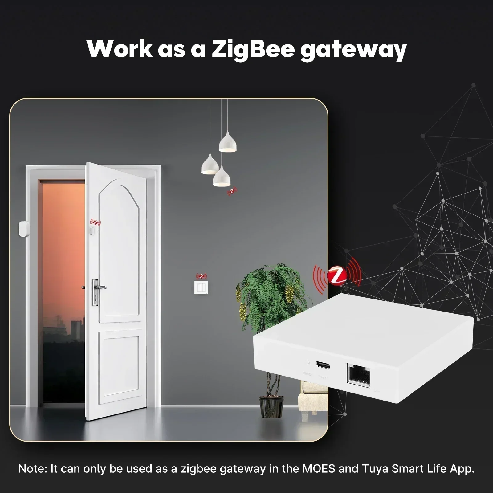 MOES Tuya Zigbee Matter Thread - مراجعة Smart Home Apple وسعره