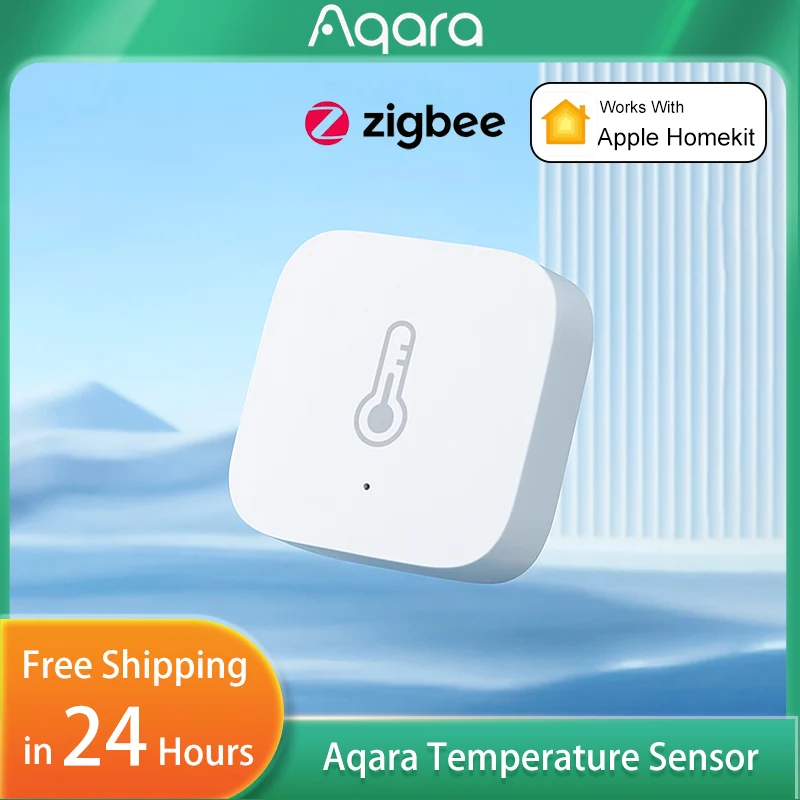 Aqara Temperature Sensor Zigbe - مراجعة Smart Home Apple وسعره