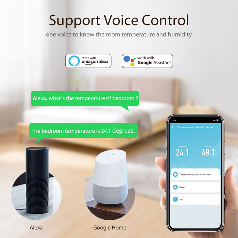 Tuya Smart Zigbee Temperature  - مراجعة Smart Home Apple وسعره