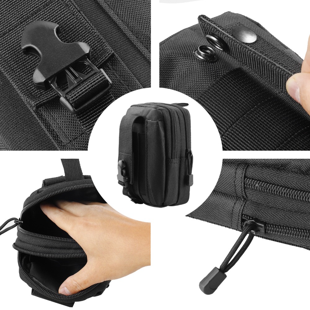 Tactical Waist Pouch Molle Wai - مراجعة Smart Home Devices وسعره