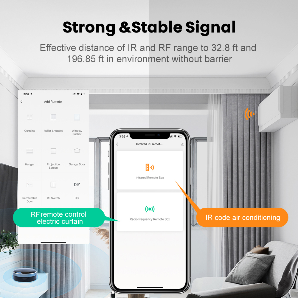 Tuya IR RF 433/315 Universal W - مراجعة Smart Home Apple وسعره