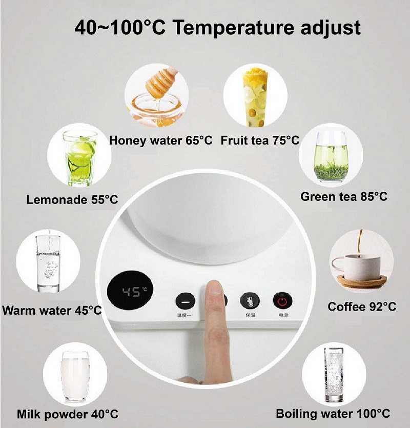 1500W Smart Electric Kettle Ho - مراجعة Home Smart Kettle وسعره