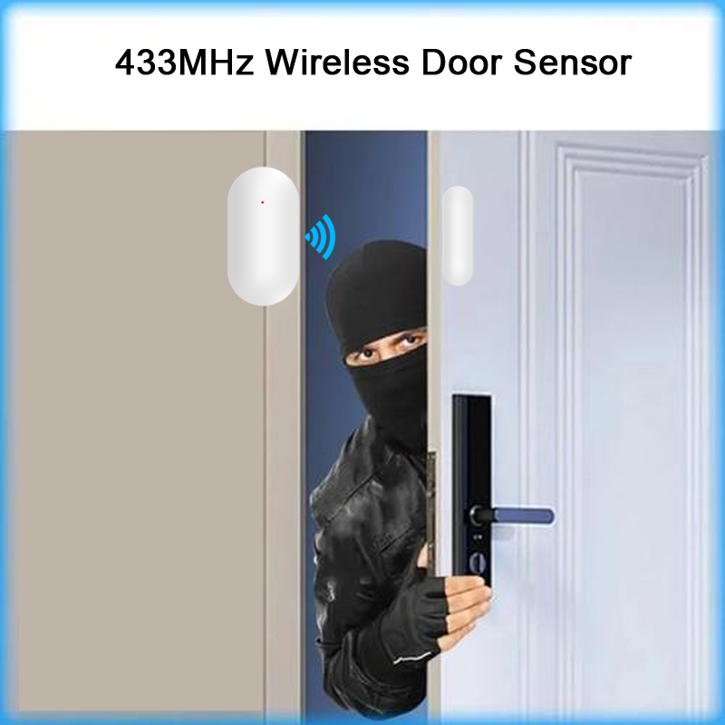 Mini Wireless Door Sensor 433M - مراجعة Smart Home Simple وسعره