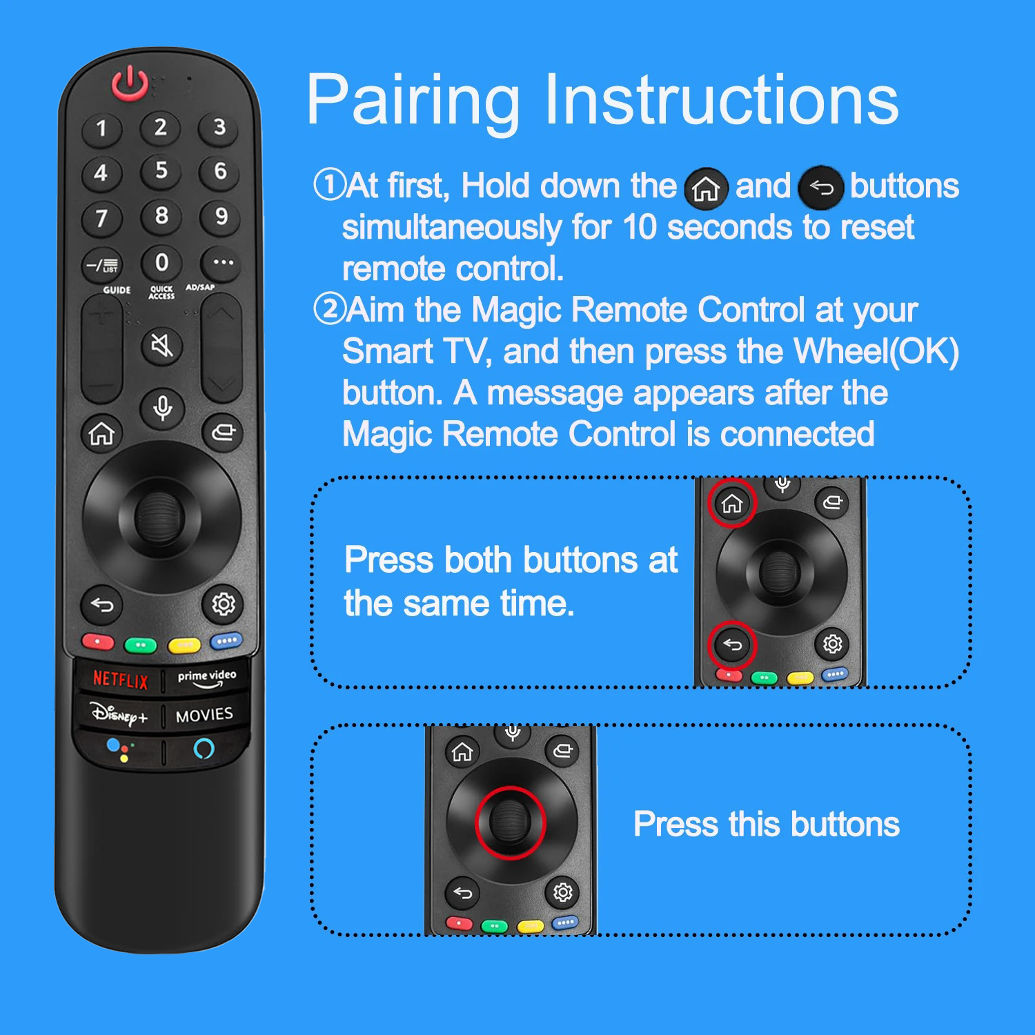 Universal MR21GA Magic Remote  - مراجعة Smart Home Lg وسعره