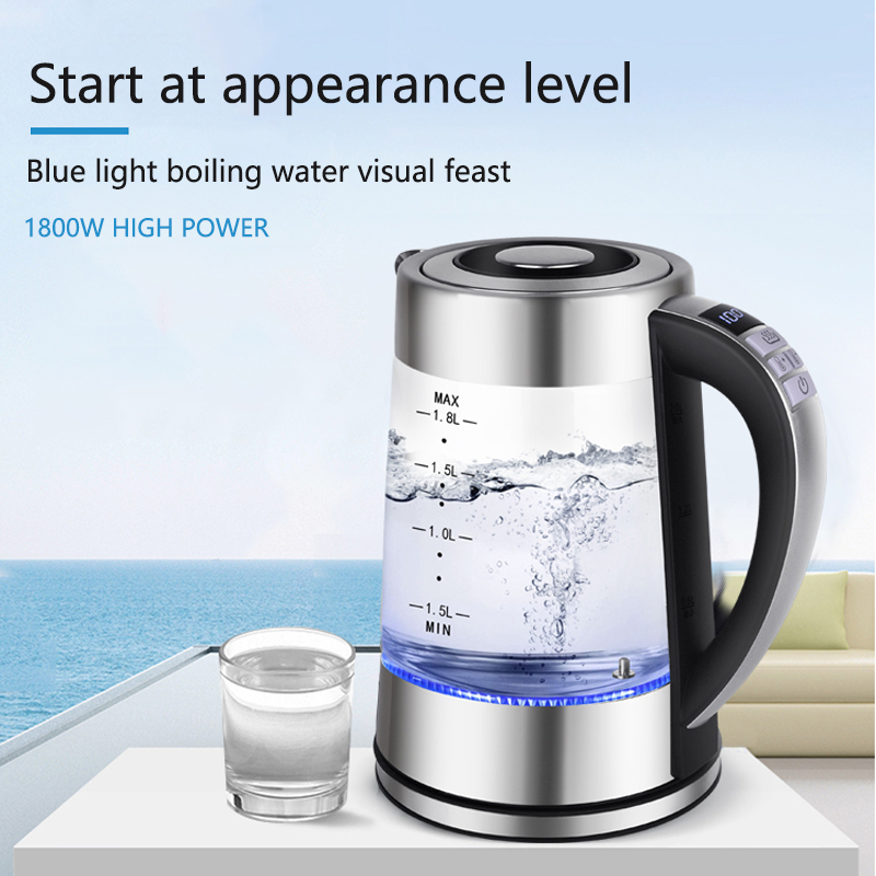 Smart Thermostatic Glass Elect - مراجعة Home Smart Kettle وسعره