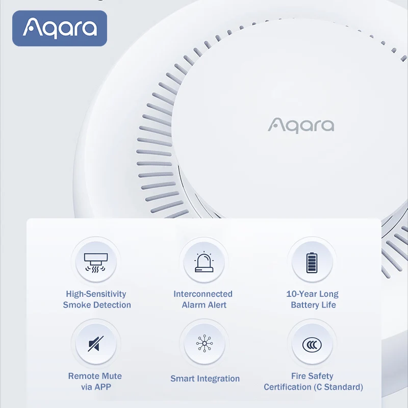 Aqara Matter Smoke Detector Se - مراجعة Smart Smoke Detector وسعره
