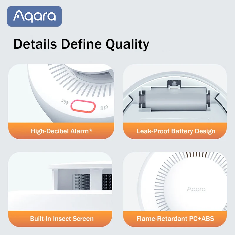 Aqara Matter Smoke Detector Se - مراجعة Smart Smoke Detector وسعره