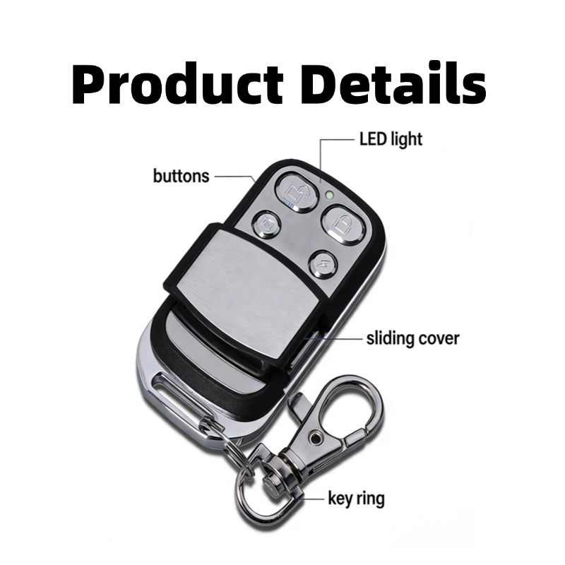 433MHz Universal Copy Remote C - مراجعة Universal Remote Smart Home وسعره