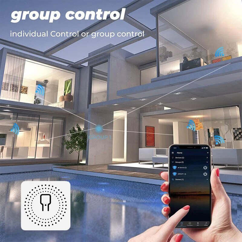Tuya Mini 16A WiFi Switch Smar - مراجعة Smart Home Simple وسعره