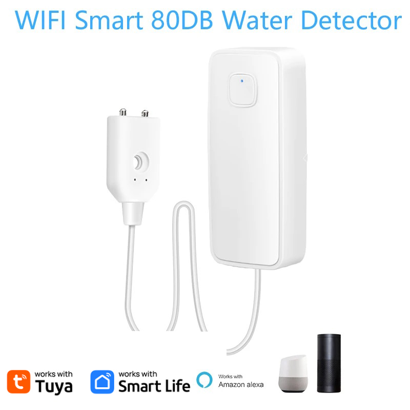 Tuya WiFi Smart Water Leak Sen - مراجعة Smart Home Water Level Sensor وسعره