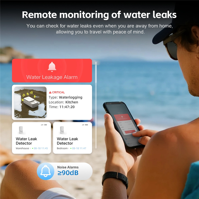 BTLIFE-Tuya Wifi Smart Water L - مراجعة Smart Home Water Level Sensor وسعره