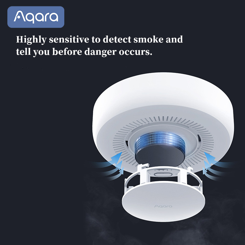 Aqara Smart Smoke Detector Sen - مراجعة Smart Smoke Detector وسعره