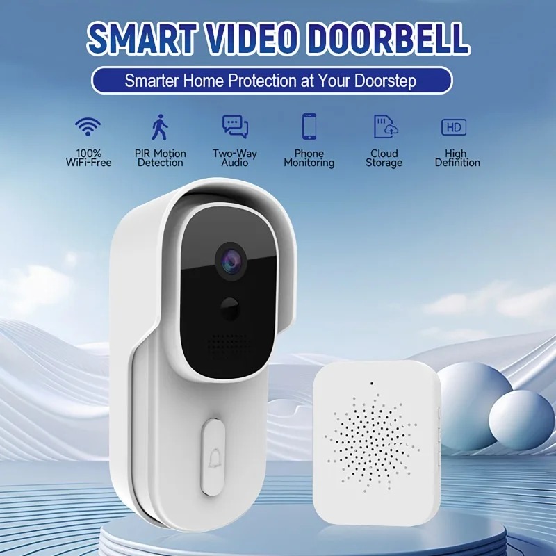 Wide View Tuya Smart Life APP  - مراجعة Wifi Doorbell Camera وسعره