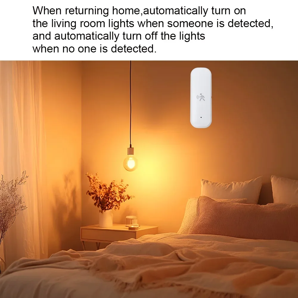 ZigBee Smart Pir Motion Sensor - مراجعة Smart Home Setup وسعره