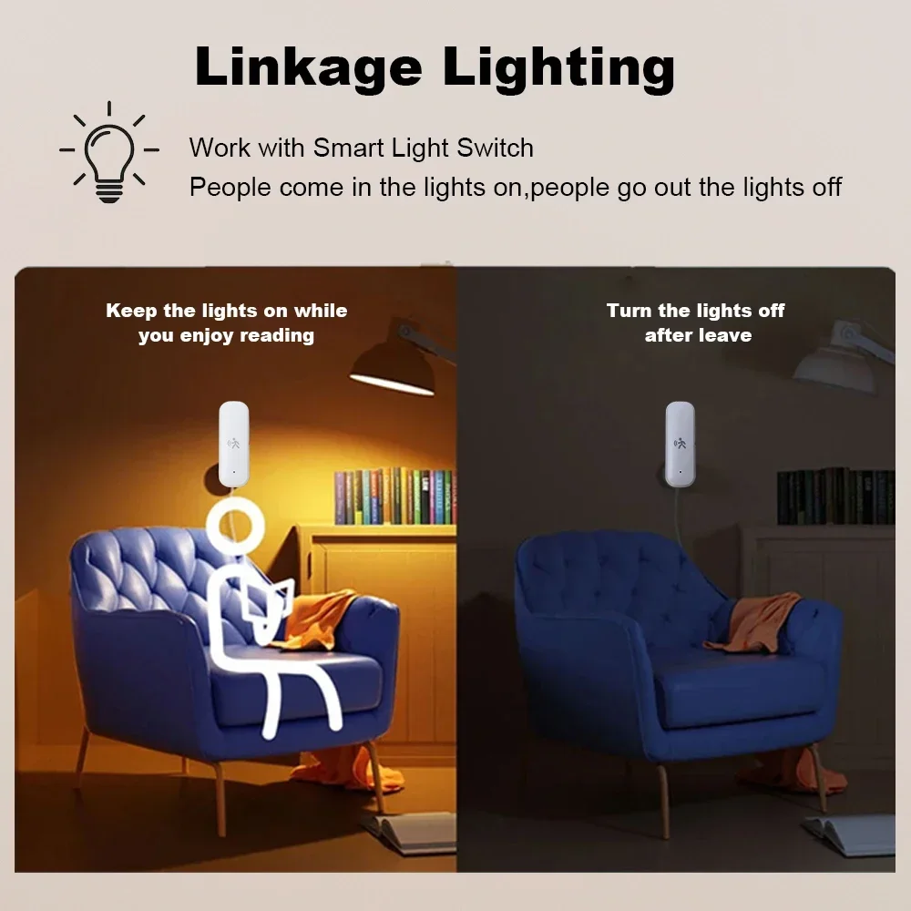 ZigBee Smart Pir Motion Sensor - مراجعة Smart Home Setup وسعره