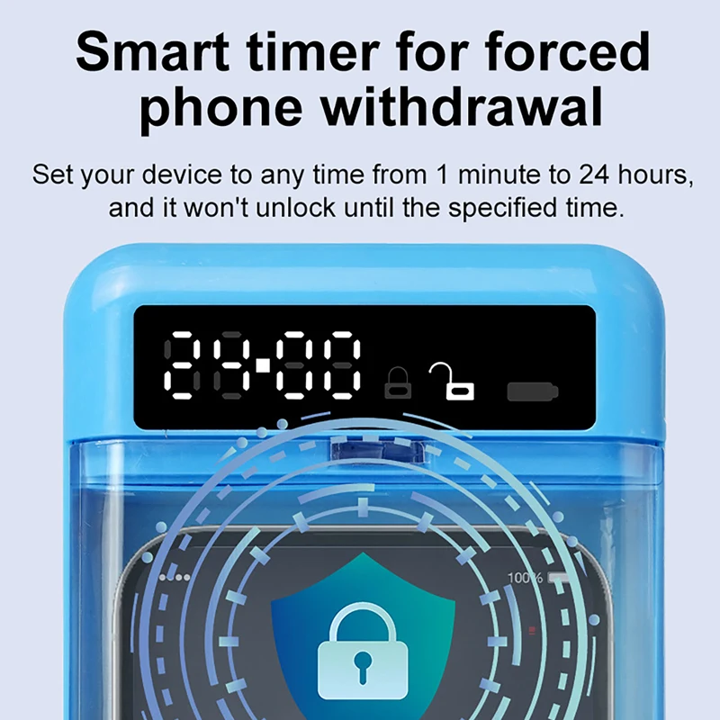 Smart Timer Phone Lock Box Tra - مراجعة Smart Home Devices وسعره