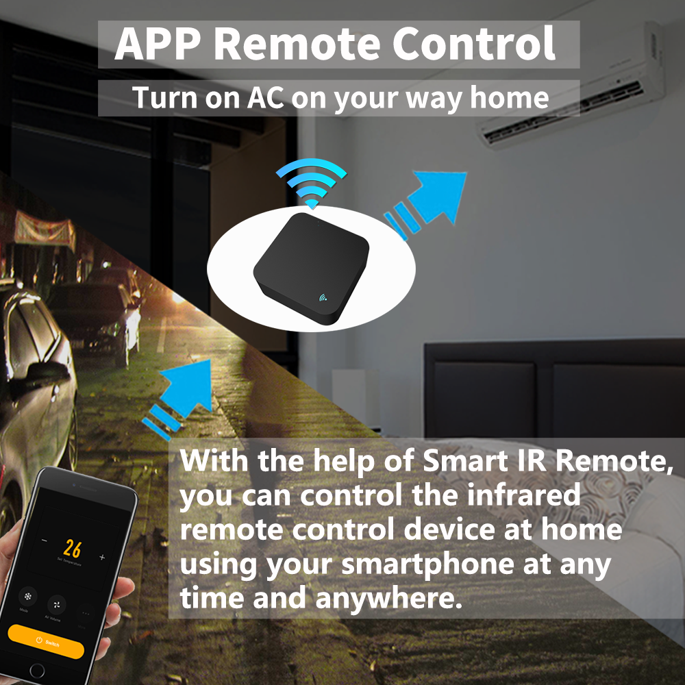 IR Remote Control Smart wifi U - مراجعة Universal Remote Smart Home وسعره