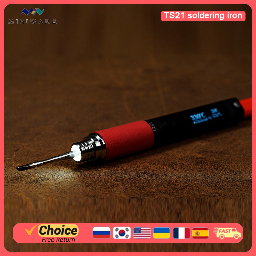 MINIWARE TS21 100W Soldering I - مراجعة Smart Home Devices وسعره