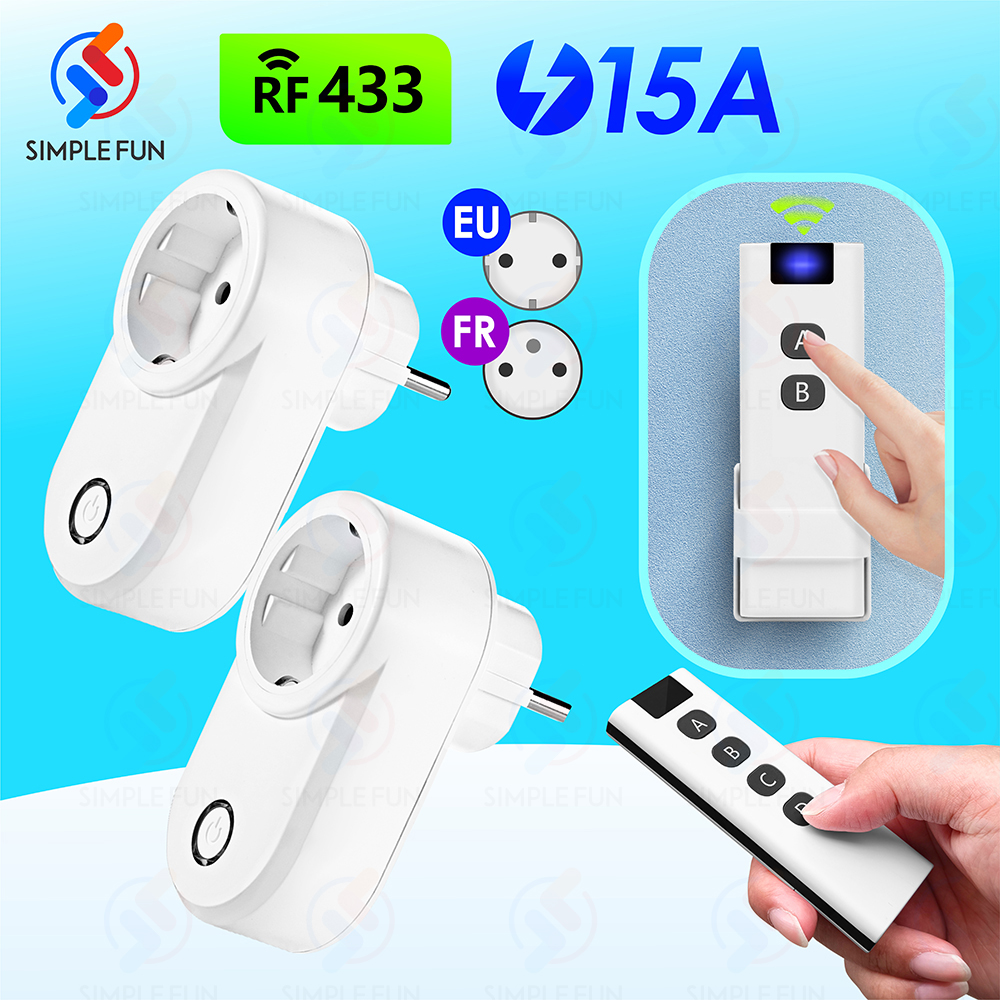 433Mhz Wireless Remote Control - مراجعة Universal Remote Smart Home وسعره